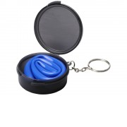 Трубочка многоразовая с брелоком Rhine, синий