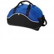 Сумка спортивная Boomerang, черный/ярко-синий