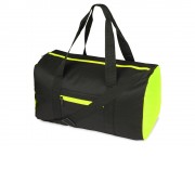 Сумка спортивная Master с цветными молниями, неоново-зеленый