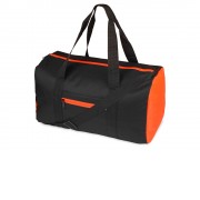 Сумка спортивная Master с цветными молниями, неоново-оранжевый