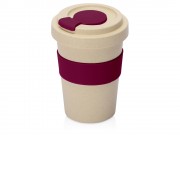 Стакан из пшеничного волокна Flava, burgundy