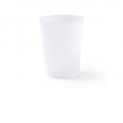 Многоразовая чашка PONTAL из гибкого полипропилена 500 мл, полупрозрачный