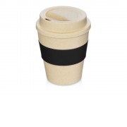 Стакан из пшеничной соломы Madrid 350 мл, черный