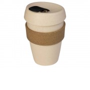 Стакан из пшеничного волокна с двойными стенками Pino, черный