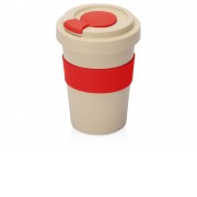 Стакан из пшеничного волокна Flava, красный