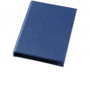 Небольшой комбинированный блокнот, синий