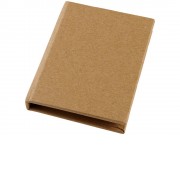 Небольшой комбинированный блокнот, крафт