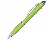Ручка-стилус шариковая Nash, лайм