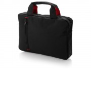 Сумка для документов Detroit, черный/красный