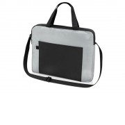 Конференц сумка для документов Congress, серый/черный (P)