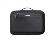 Сумка для ноутбука TORBER VOYAGE 15.6'', черный, нейлон/микрофибра, 43 х 10 х 29 см, 12л