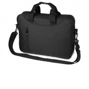 Сумка для ноутбука Wing с вертикальным наружным карманом, черный (Р)