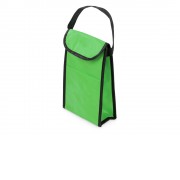 Сумка-холодильник Reviver на липучке из нетканого переработанного материала, зеленый