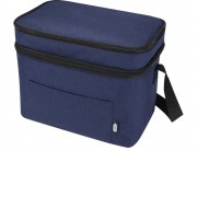 Tundra сумка-холодильник из переработанного РЕТ-пластика, сертиф. согласно GRS - Heather navy