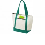 Сумка-холодильник Lighthouse, натуральный/зеленый