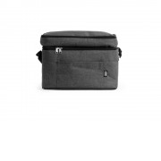 Сумка-холодильник MARLOX из переработанного полиэстера RPET, черный меланж