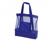 Сумка для шопинга и пляжа Coolmesh с изотермическим отделением внизу, синий