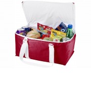 Сумка-холодильник Lavrik, красный/белый