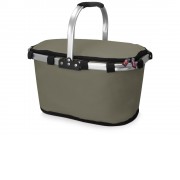 Изотермическая сумка-холодильник FROST складная с алюминиевой рамой, серый