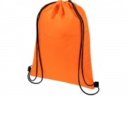 Сумка-холодильник Oriole на шнуровке на 12 банок, оранжевый