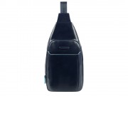 Сумка-слинг, Piquadro Blue Square, темно-синий