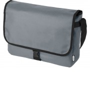 Omaha, сумка через плечо из переработанного PET-пластика, серый