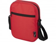 Byron сумка через плечо из переработанных материалов по стандарту GRS объемом 2 л - Красный