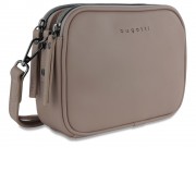 Сумка кросс-боди женская BUGATTI Almata, песочная, полиуретан, 21,5х6х15 см