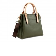 Сумка женская BUGATTI Ella, оливковая, полиуретан, 27х12х23,5 см