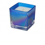 Свеча парафиновая парфюмированная в стекле Palo, синяя