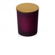 Свеча соевая ароматическая в стекле Niort, бордовая (P)