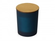 Свеча соевая ароматическая в стекле Niort, синяя