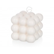 Свеча шарики без отдушки, белый