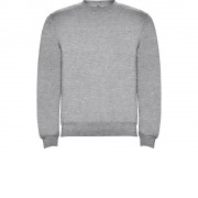 Свитшот с начесом Clasica детский, серый меланж