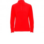 Свитшот из микрофлиса женский Himalaya, красный