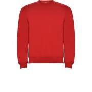 Свитшот с начесом Clasica унисекс, красный