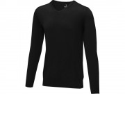 Мужской пуловер Stanton с V-образным вырезом, черный