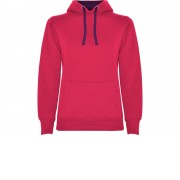 Толстовка с капюшоном Urban женская, фуксия/фиолетовый