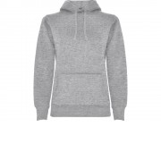 Толстовка с капюшоном Urban женская, серый меланж
