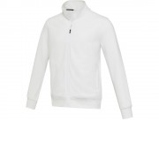 Galena унисекс-свитер с полноразмерной молнией из переработанных материалов Aware™  - Белый