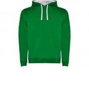 Толстовка с капюшоном Urban детская, зеленый/белый