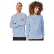 Свитшот Warsaw 220гр, унисекс, небесно-голубой