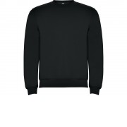 Свитшот с начесом Clasica унисекс, графитовый