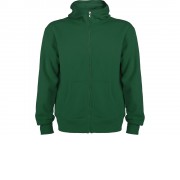 Толстовка на молнии Montblanc унисекс, бутылочный зеленый