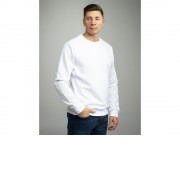 Толстовка втачной рукав. Модель 1 (Футер петлевой) (Размер 50-182, Цвет Белый)