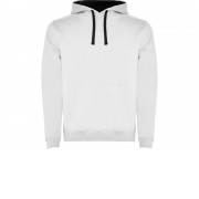 Толстовка с капюшоном Urban детская, белый/нэйви