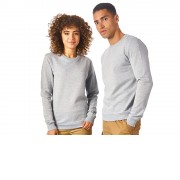 Свитшот Motion унисекс с начесом, серый меланж