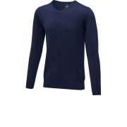 Мужской пуловер Stanton с V-образным вырезом, темно-синий