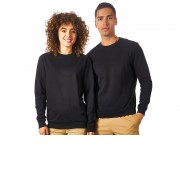 Свитшот Motion унисекс с начесом, черный