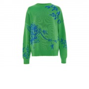 Джемпер Хризантема зеленый. Varvara